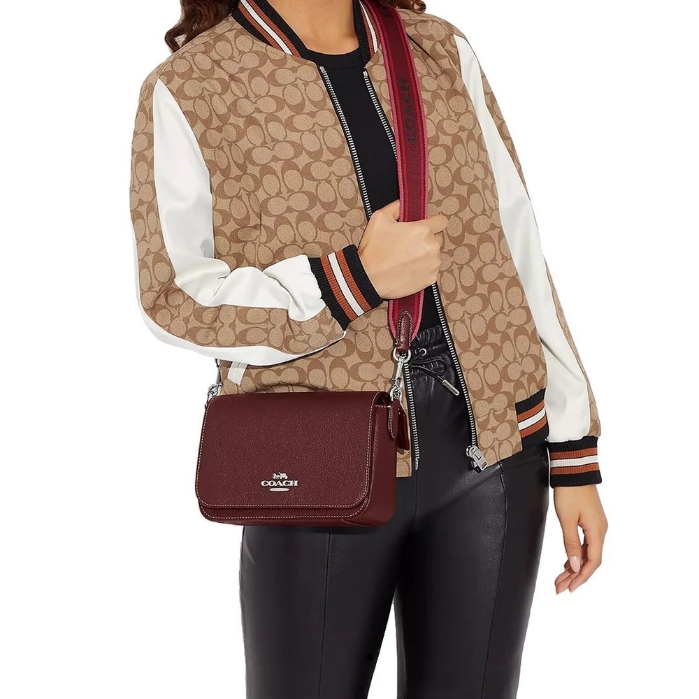 Coach Burgundy Crossbody Bag